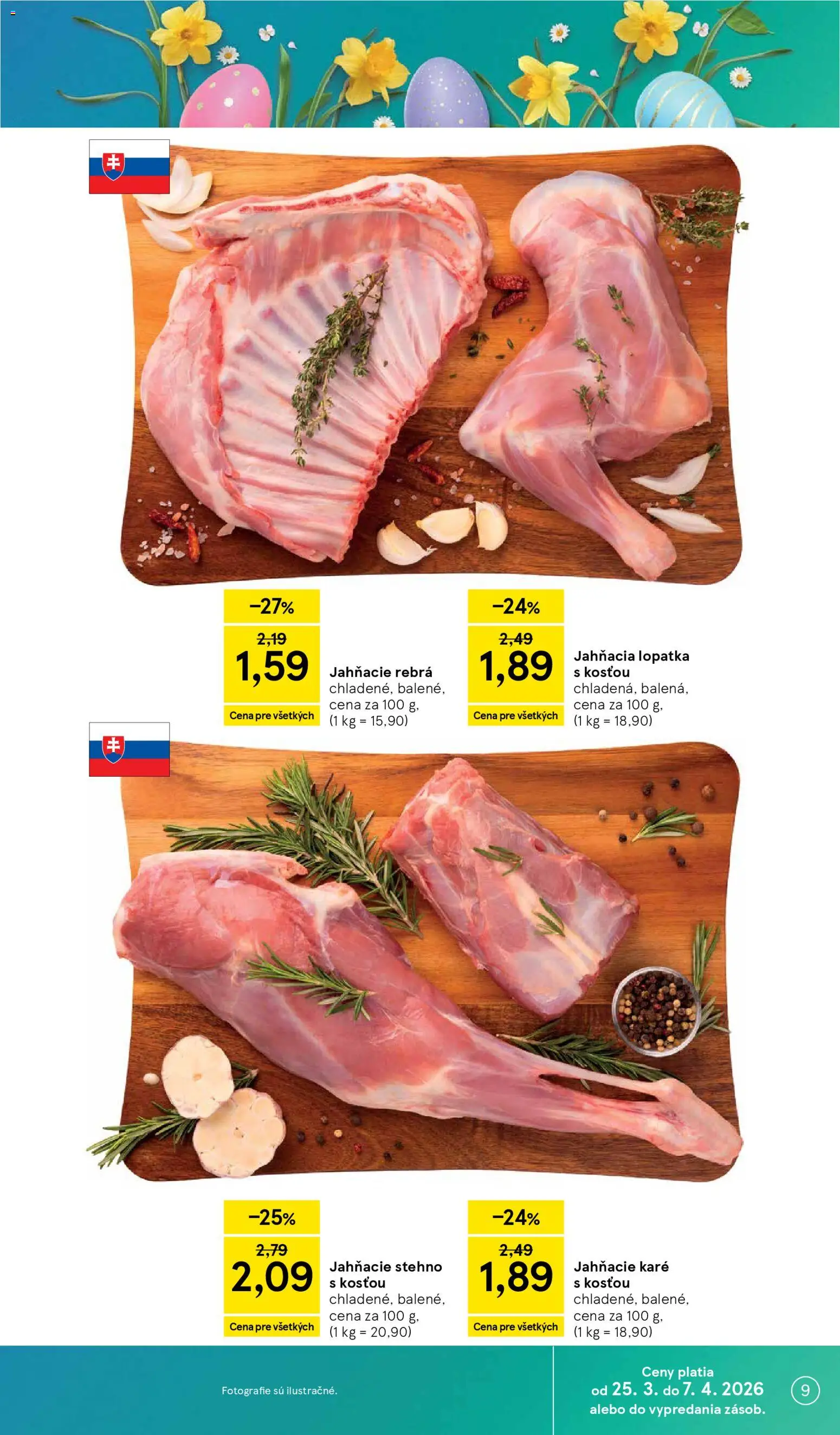 Nové Tesco akcie – leták je platný od 25.03.2026 | Strana: 9