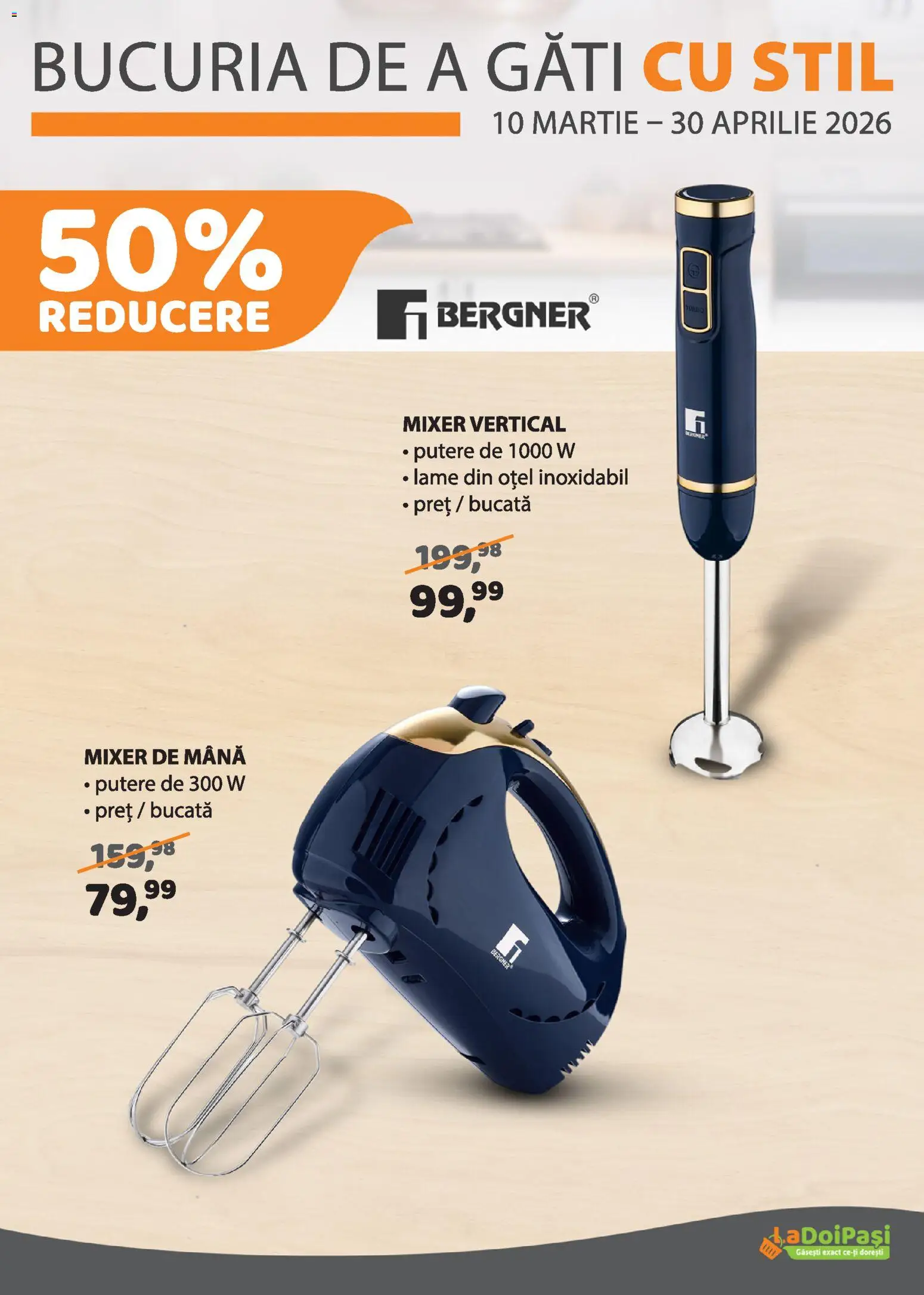 Noul catalog LaDoiPași – valabil de la 16.03.2026 | Pagină: 13 | Produse: Mixer