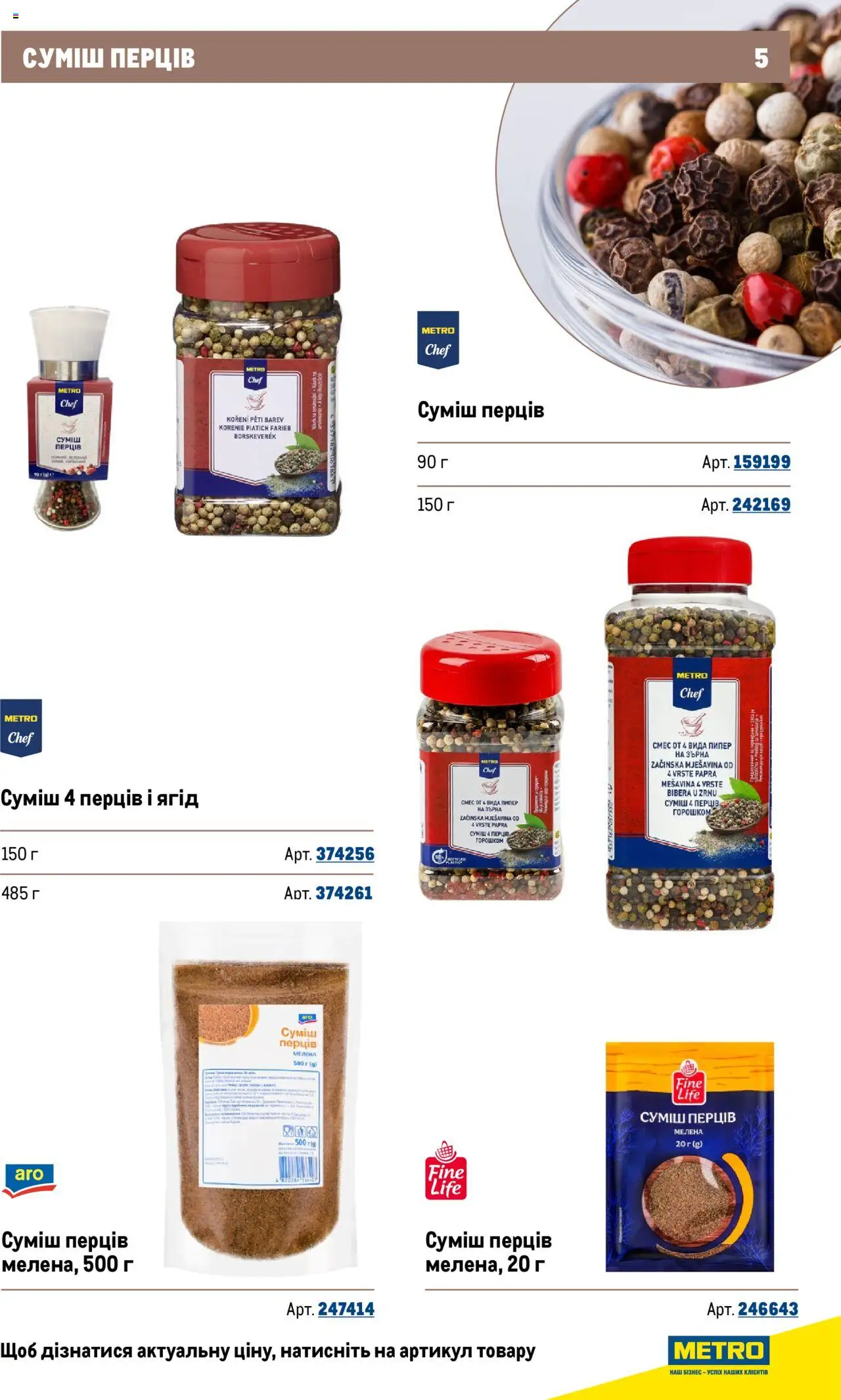 Metro Kаталог - дійснийкції з 22.09.2025 | Сторінка: 5