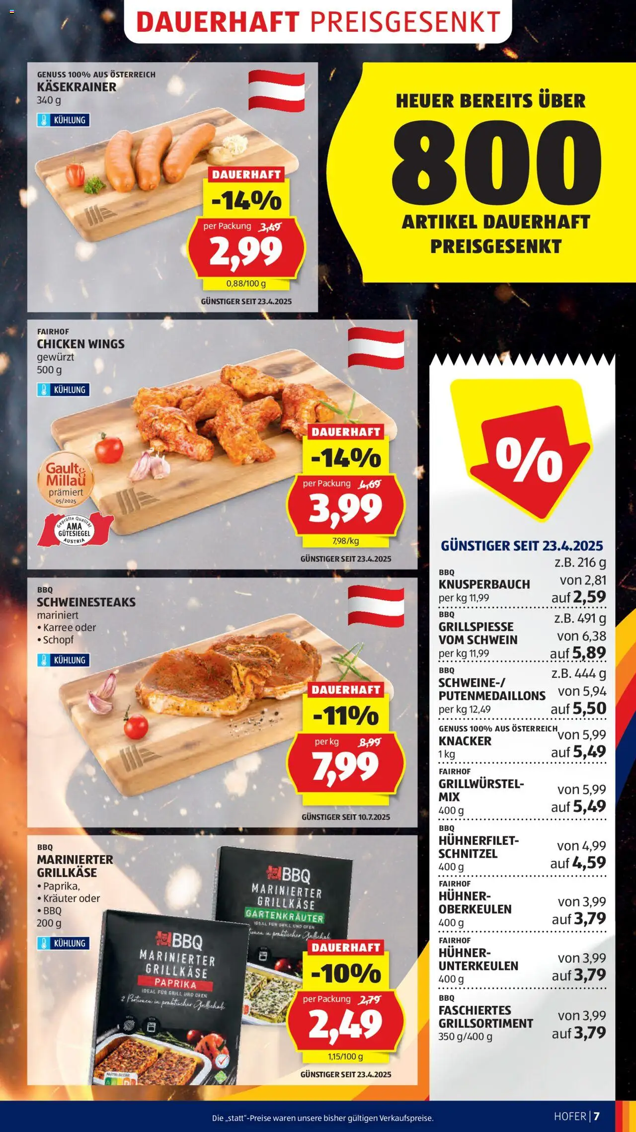 Hofer Flugblatt gültig ab 01.08.2025 | Seite: 9 | Produkte: Ofen, Grill