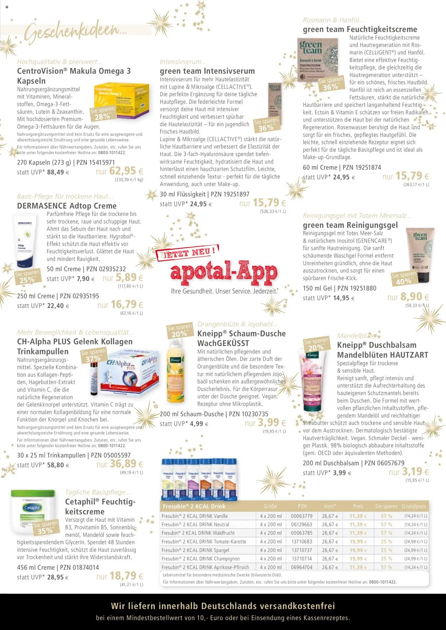 Apotal X-mas Post – gültig ab 10.12.2025 | Seite: 3 | Produkte: Tür, Duft, Spargel, Creme