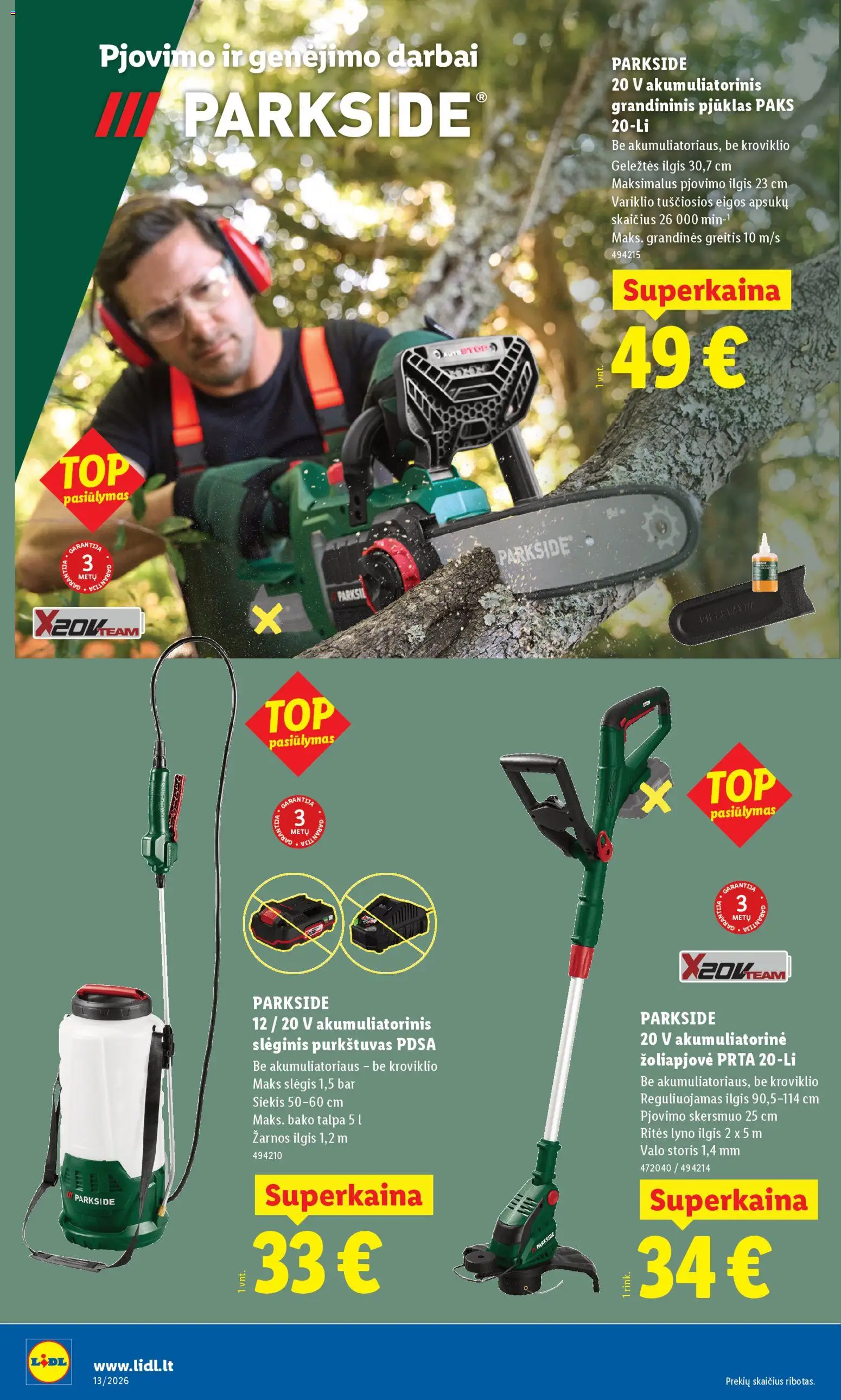 LIDL akcijos nuo 23.03.2026 | Puslapis: 12