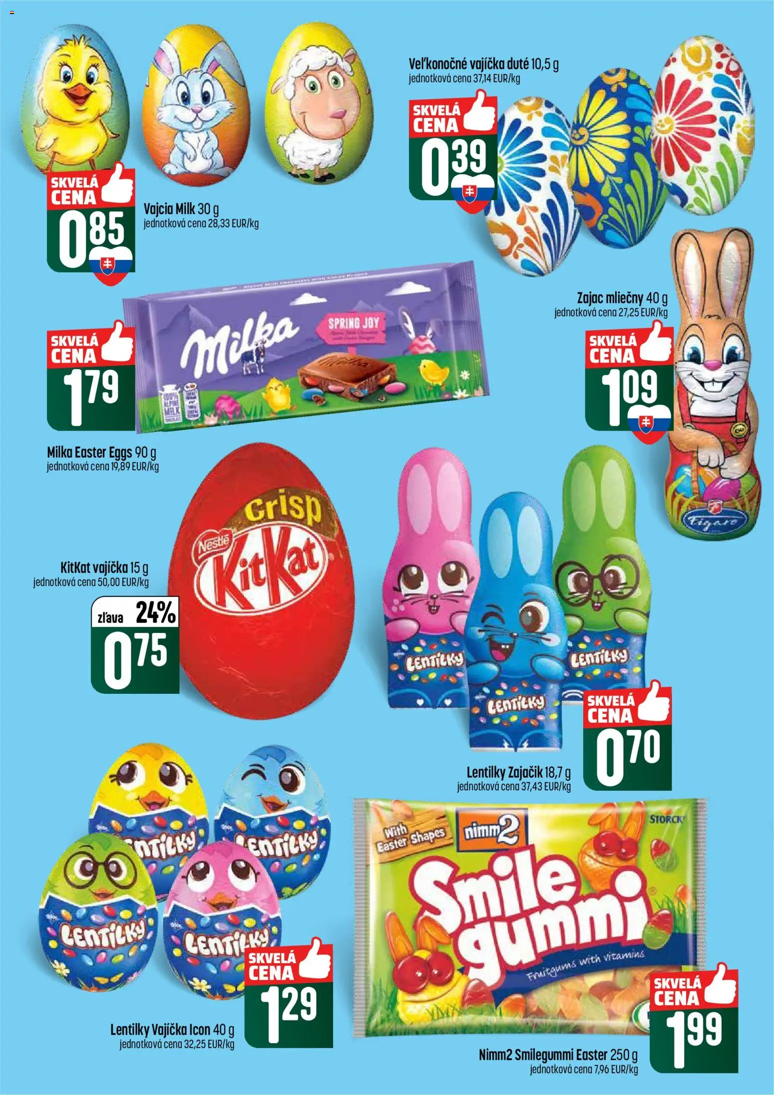 Nové COOP Jednota akcie – leták je platný od 05.03.2026 | Strana: 36 | Produkty: Vajcia, Milka