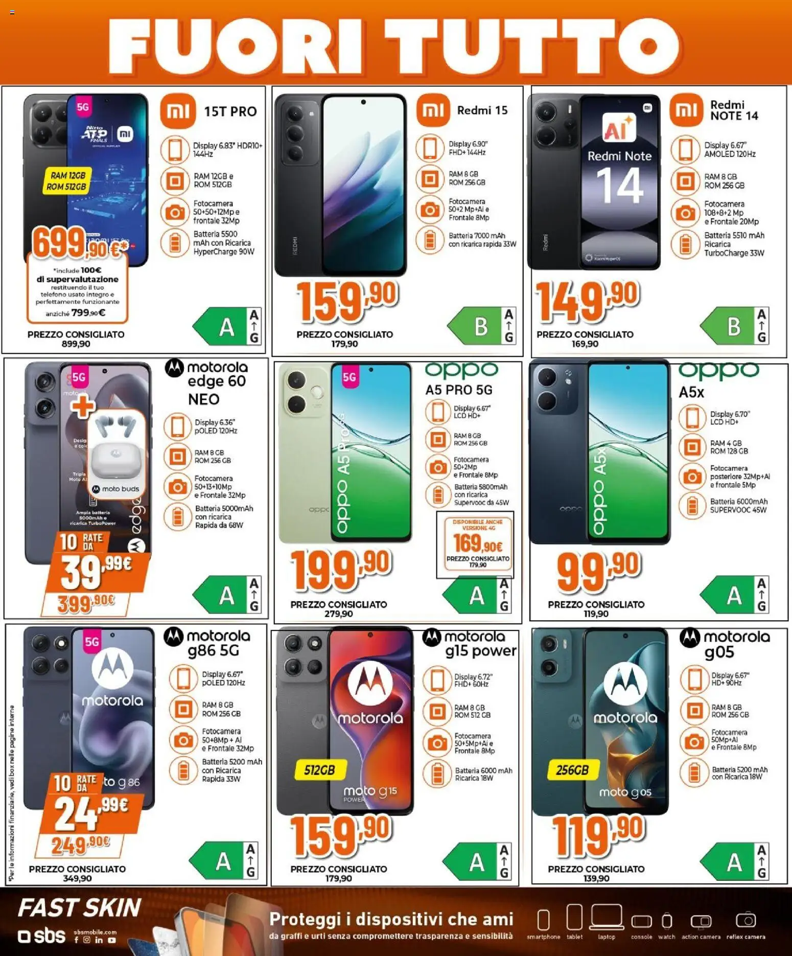 Volantino Expert del 15.01.2026 | Pagina: 3 | Prodotti: Telefono, Laptop, Fotocamera, Batteria