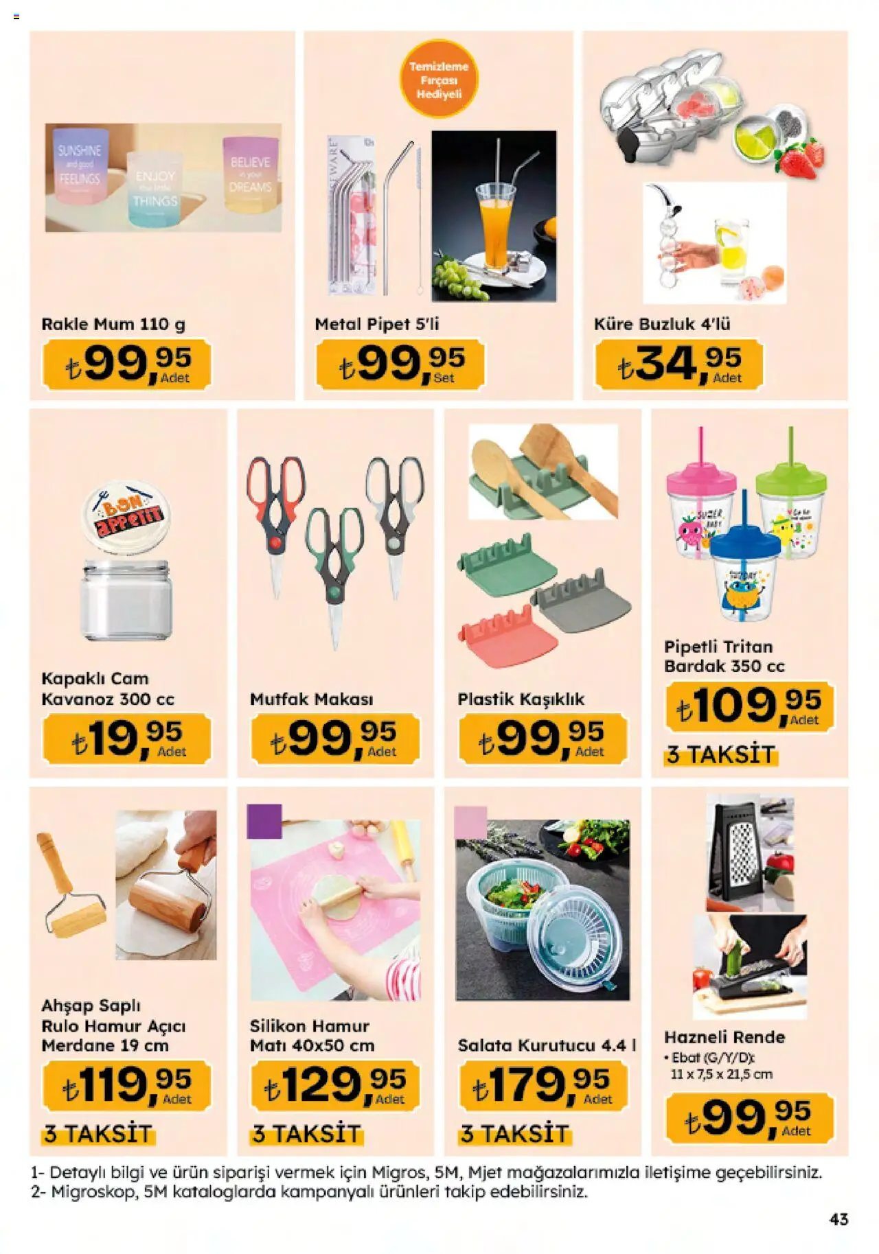 Migros Katalog - 5M Migroskop Dijital - 12.06.2025 tarihinden itibaren geçerlidir | Sayfa: 157 | Ürünler: Rende, Salata, Zselatin, Kurutucu
