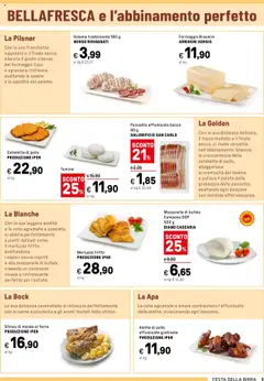 Volantino Iper del 28.07.2025 | Pagina: 3 | Prodotti: Birra, Maiale, Pancetta, Forno