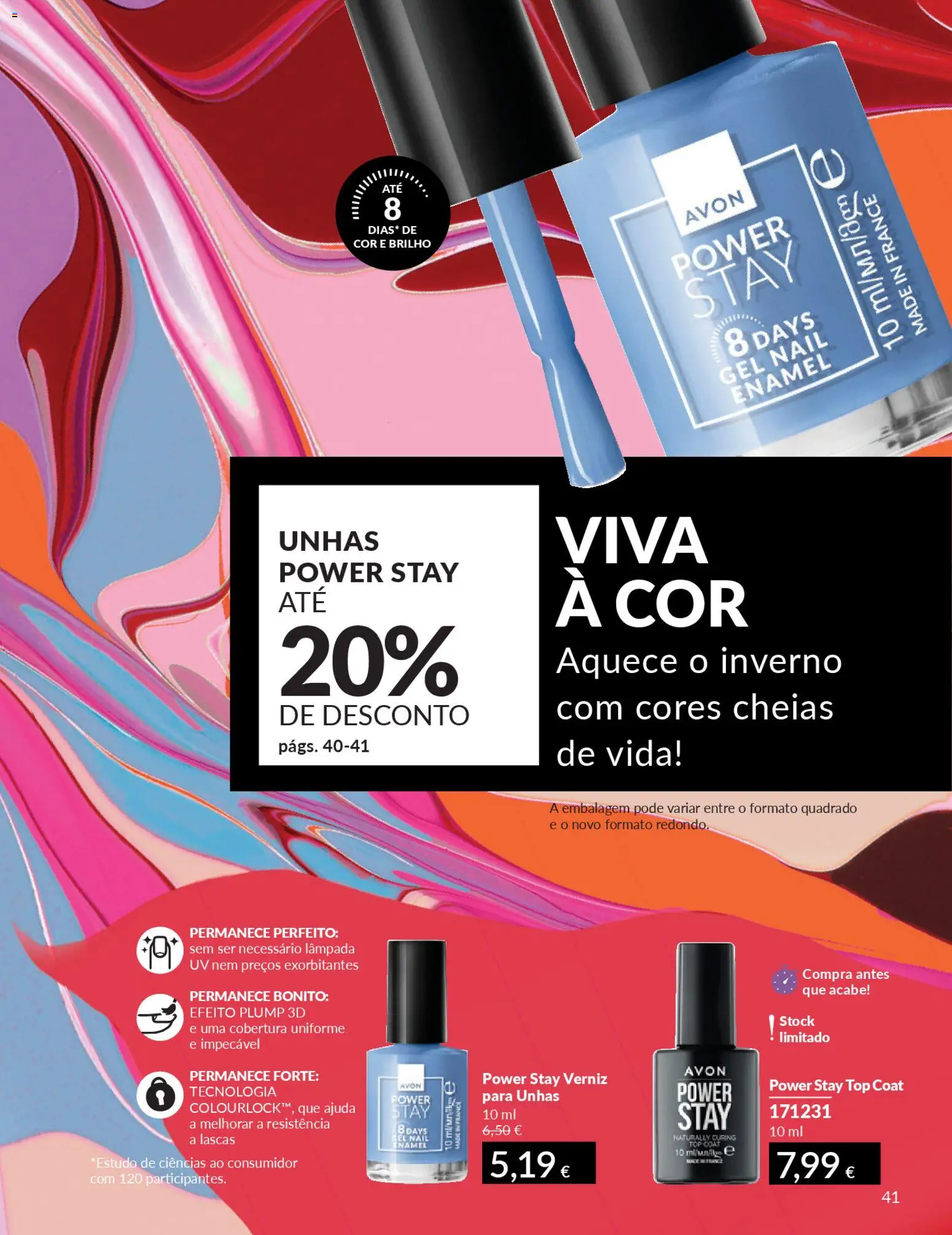 Catálogo Avon Campanha 2 │ válido de 01.02.2026 | Página: 43 | Produtos: Top, Verniz