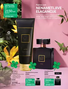 Little Black Dress losion za telo | 125 ml |, • Little Black Dress parfem | 50 ml |, Set of Little Black Dress lotion for body and perfume. - pregled AVON kataloga - važi od 01.04.2026 | Strana: 76 | Proizvode: Parfem