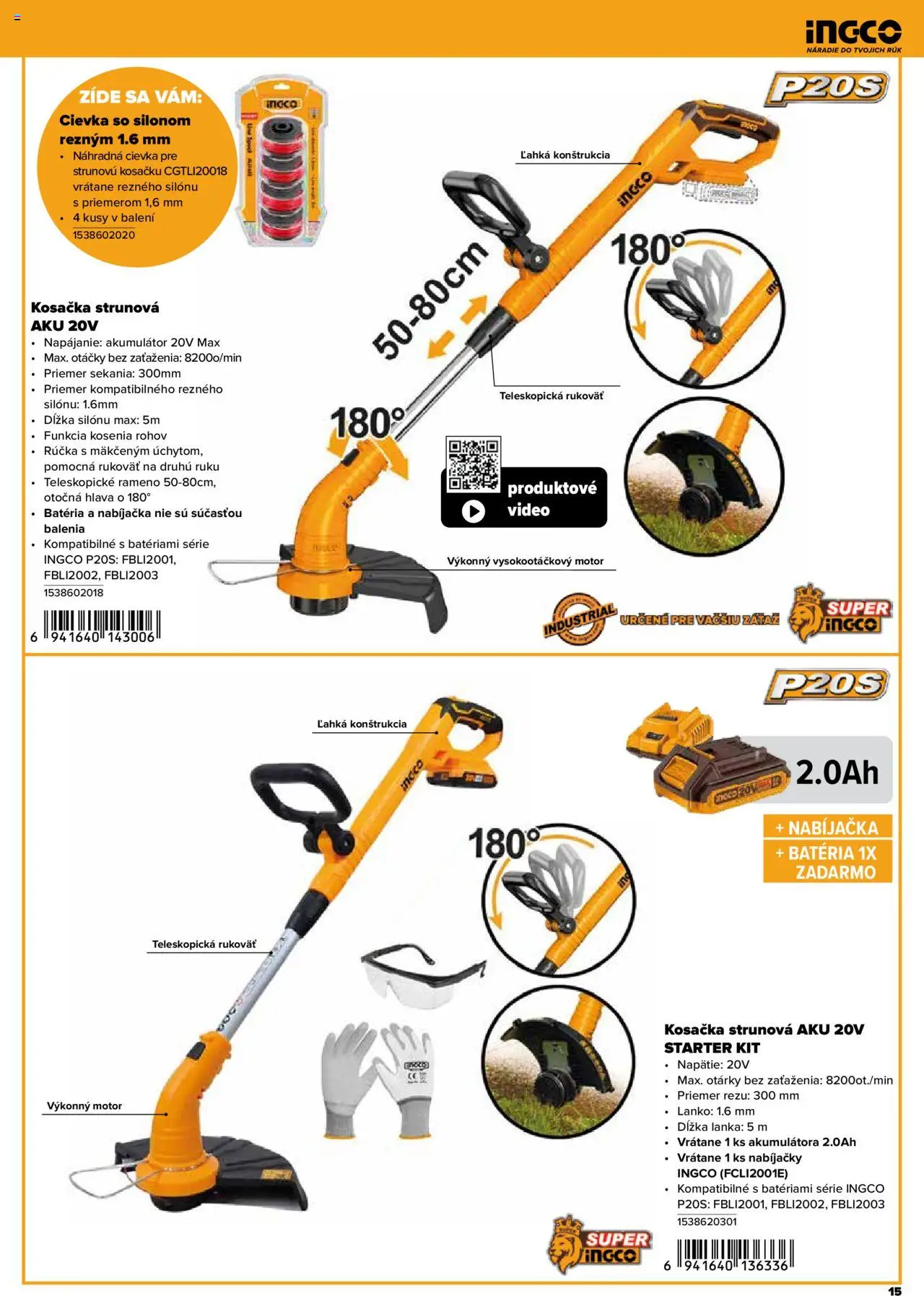 Nové Kinekus akcie – leták je platný od 28.04.2025 | Strana: 15 | Produkty: Kosačka, Náradie, Nabíjačka, Aku