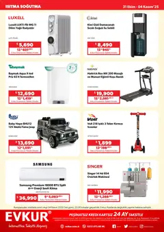 31.10.2025 tarihinden itibaren geçerli olan Evkur kataloğu önizlemesi | Sayfa: 3