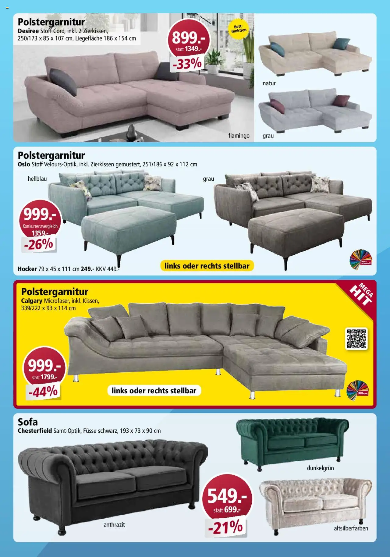 Otto's Online Katalog ab 31.05.2025 | Seite: 24 | Produkte: Hocker, Sofa, Bett