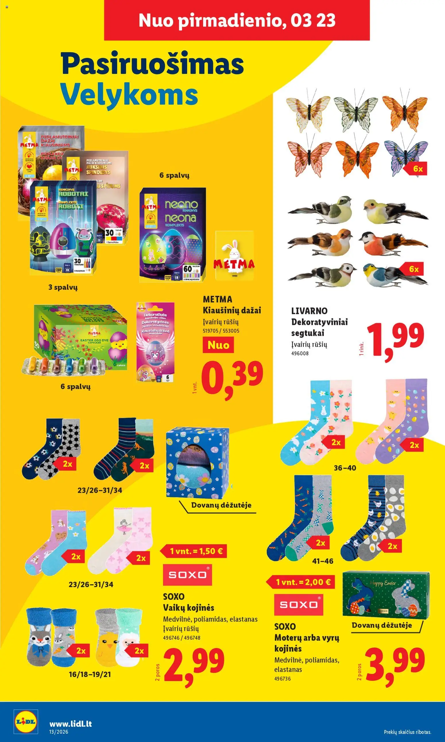 LIDL akcijos nuo 23.03.2026 | Puslapis: 10