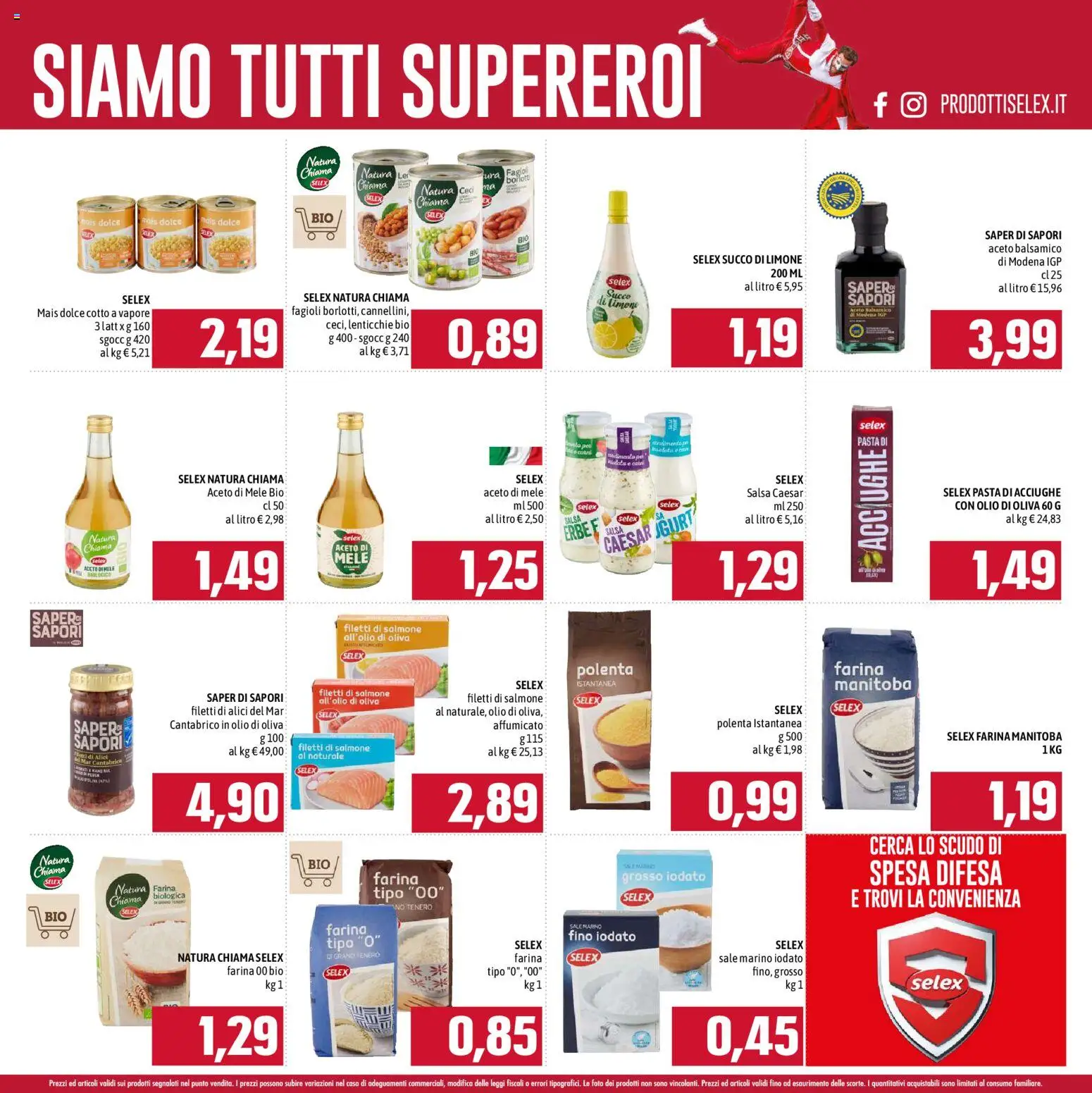 Volantino Emisfero del 01.02.2026 | Pagina: 7 | Prodotti: Salsa, Limone, Farina, Mais