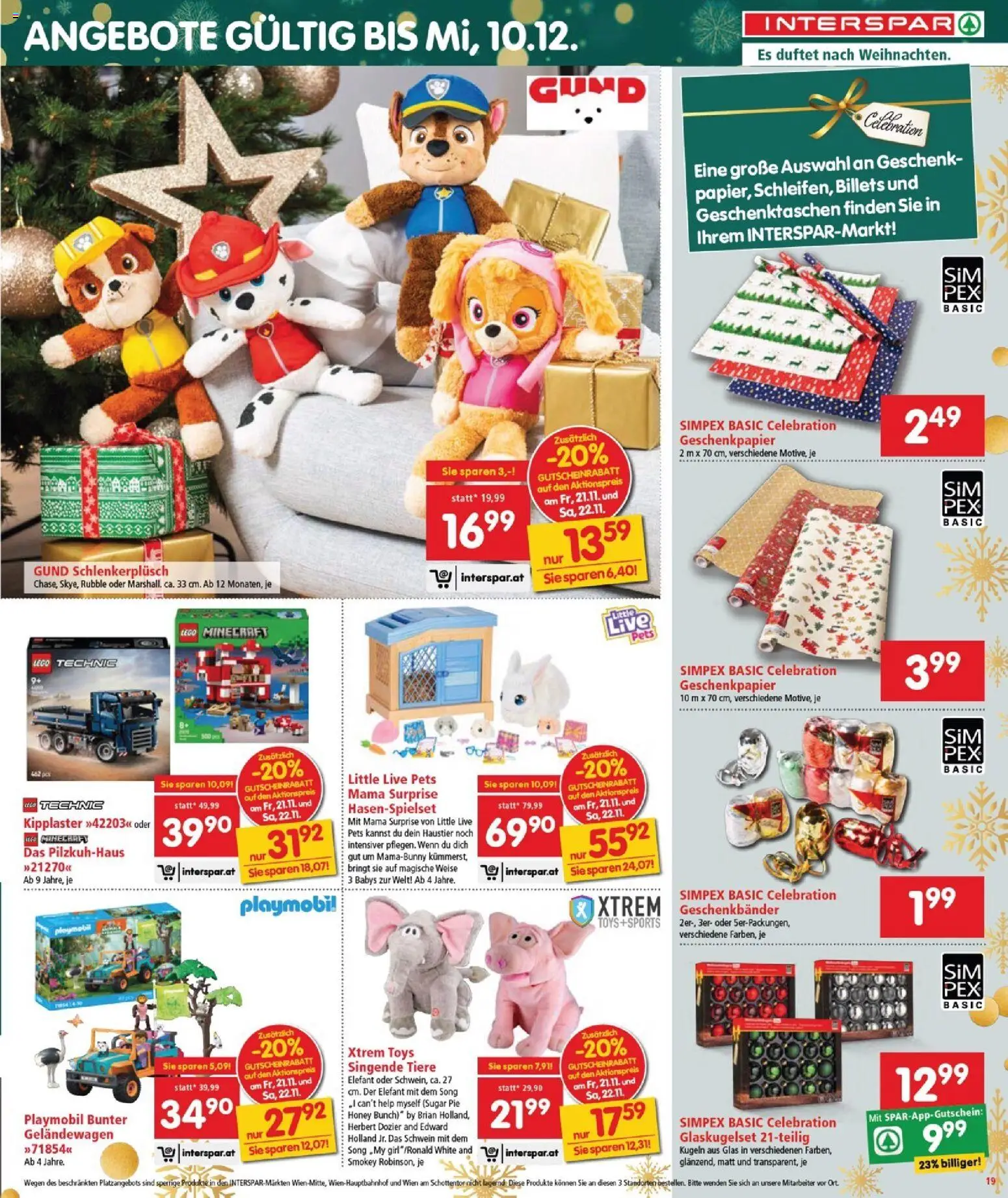 Interspar Flugblatt - Burgenland gültig ab 20.11.2025 | Seite: 19