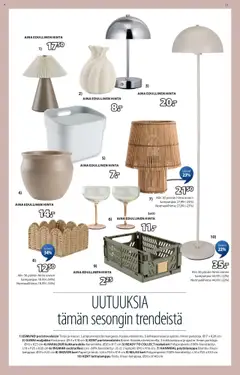  | Sivu: 17 | Tuotteet: Paperi, Kori, Kukkaruukku, Lampunvarjostin