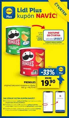 Lidl leták od 19.06.2025 | Strana: 42 | Produkty: Smetana, Pringles