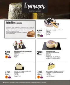 Monoprix - Prévisualisation de Monoprix catalogue valide à partir de 01.01.2026 | Page: 24 | Produits: Emmental, Raclette, Lait, Fromage