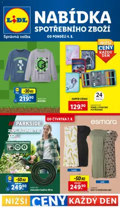 Náhled letáku Lidl leták - Spotřební zboží od 04.08.2025