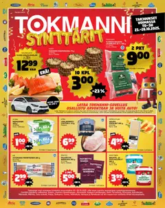 Tokmanni-mainoslehti voimassa 23.10.2025 alkaen