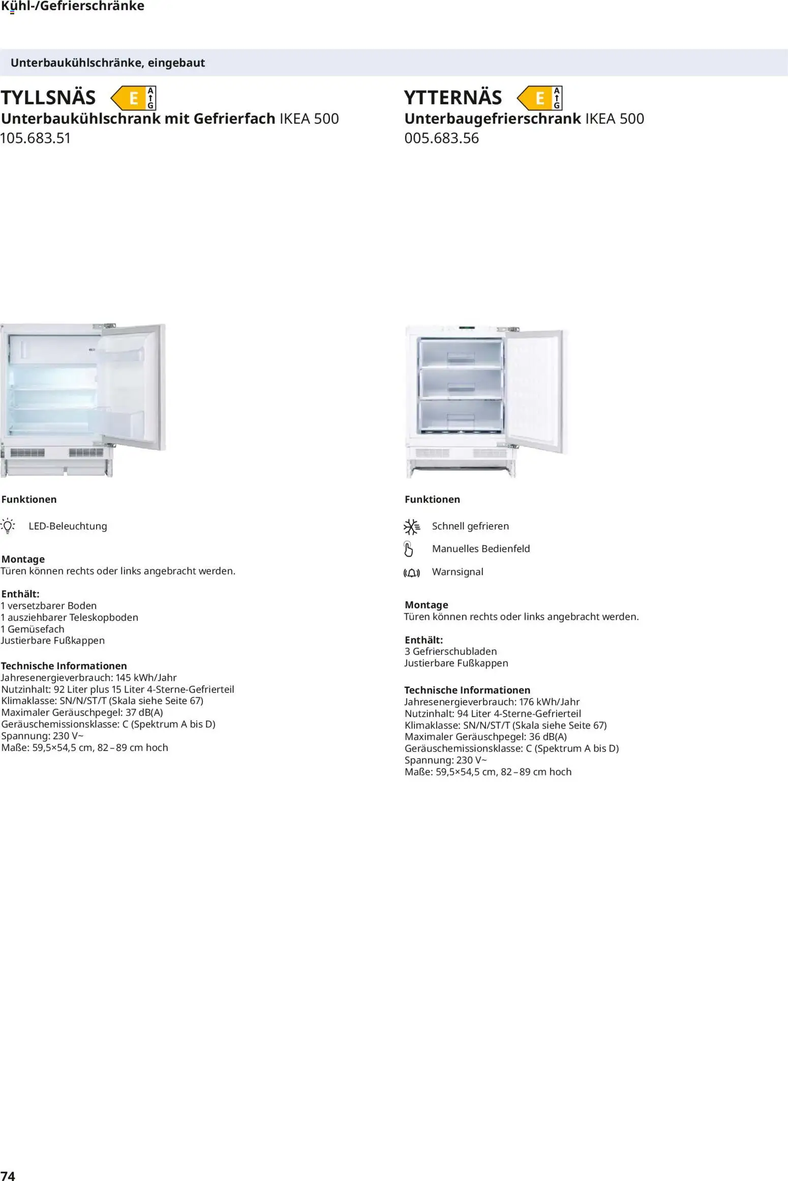 Ikea Elektrogeräte – gültig ab 10.04.2026 | Seite: 74