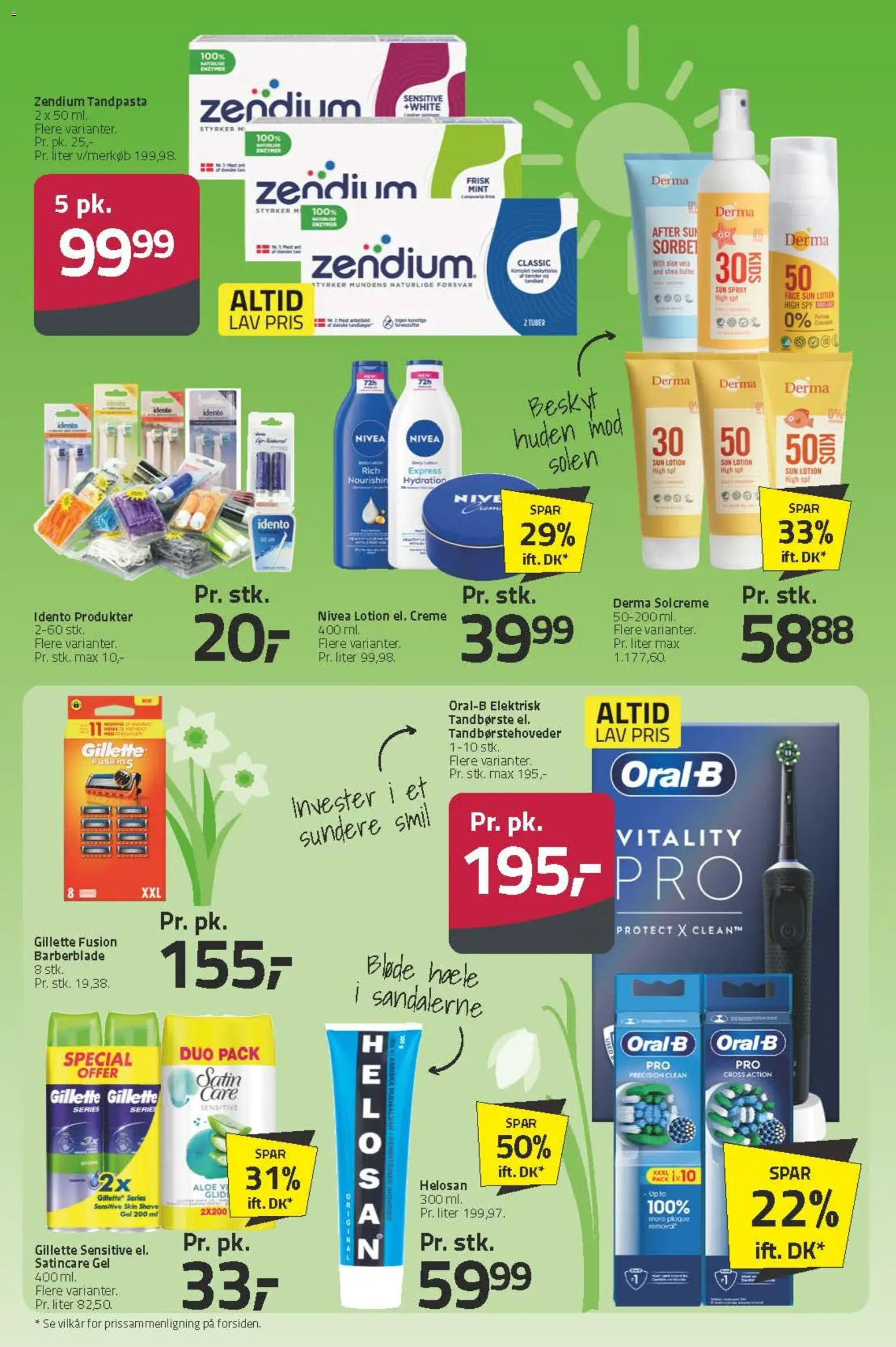 Fleggaard tilbudsavis – gyldig fra 08.04.2026 | Side: 42 | Produkter: Creme, Solcreme, Tandpasta, Tandbørste