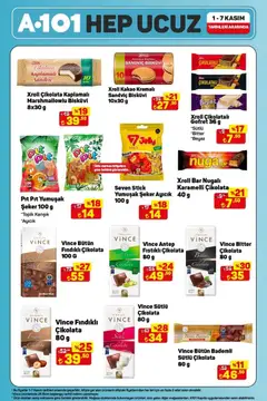 01.11.2025 tarihinden itibaren geçerli olan A101 kataloğu önizlemesi
