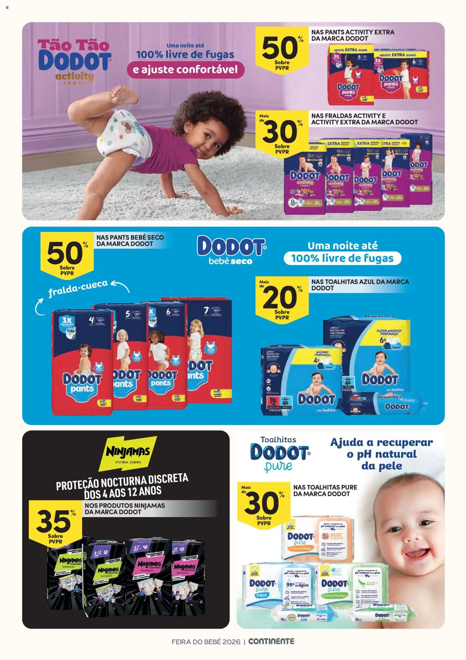 Continente - Bebé │ válido de 13.01.2026 | Página: 36 | Produtos: Fraldas
