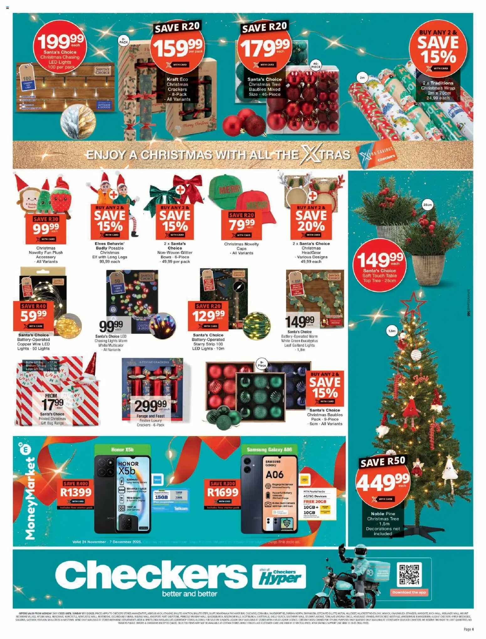 New Checkers catalogue – valid from 23.11.2025 | Page: 16 | Products: Camera, Bag, Light, Wine