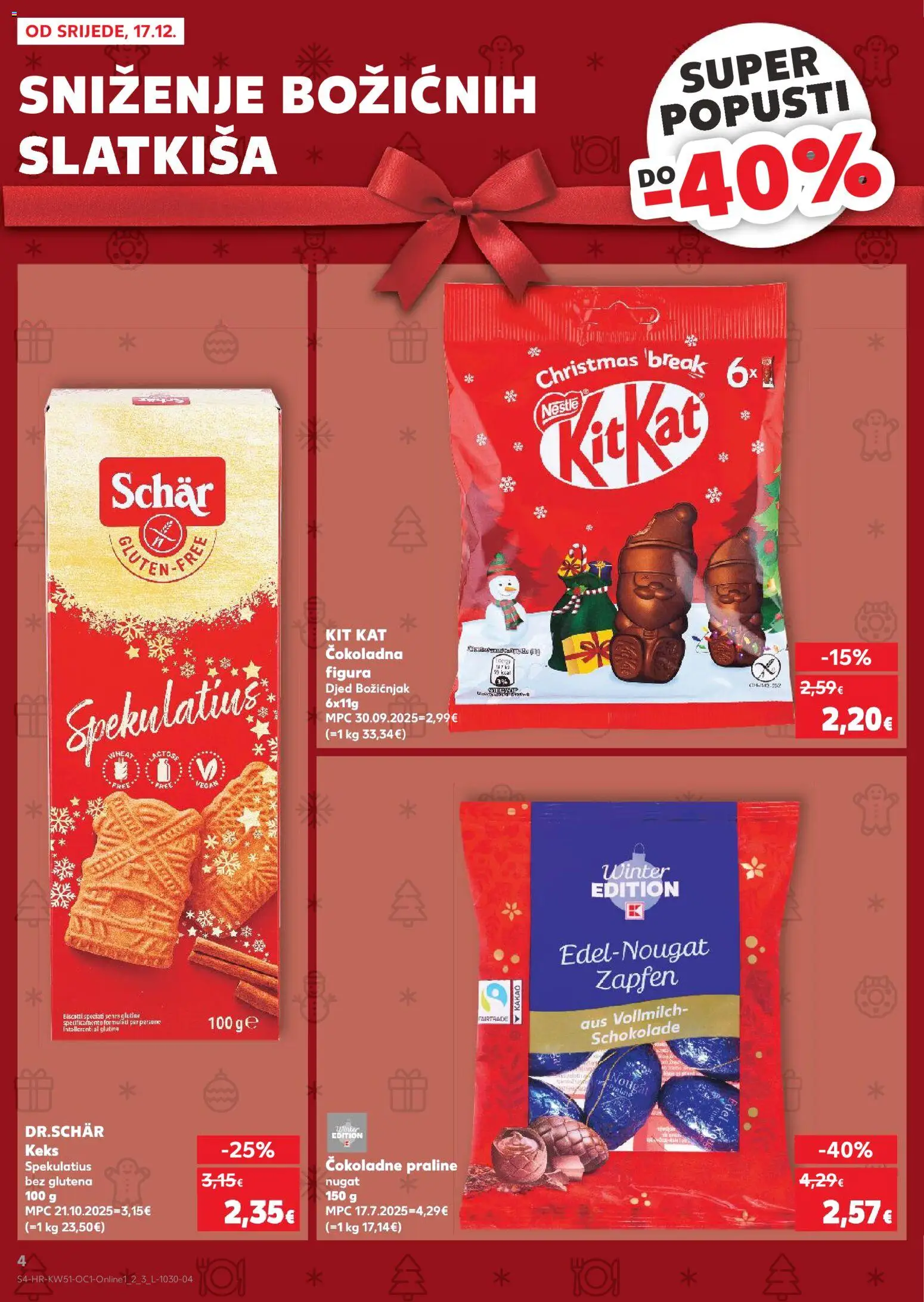 Kaufland katalog | vrijedi od 17.12.2025 | Stranica: 4