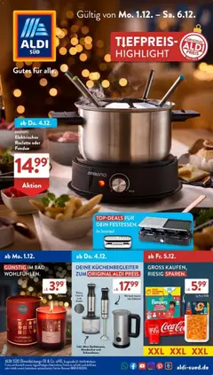 Aldi Süd Prospekt 	 ab 01.12.2025 gültig