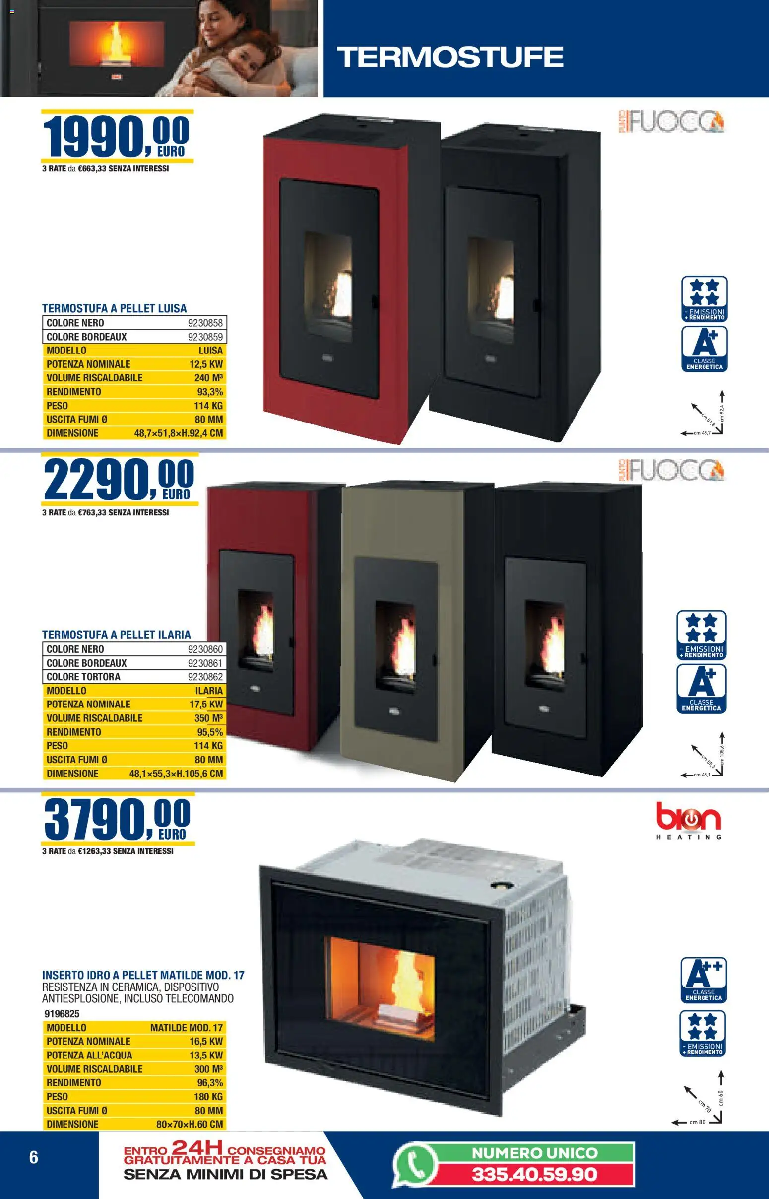 Volantino Self del 22.10.2025 | Pagina: 6 | Prodotti: Pellet, Telecomando