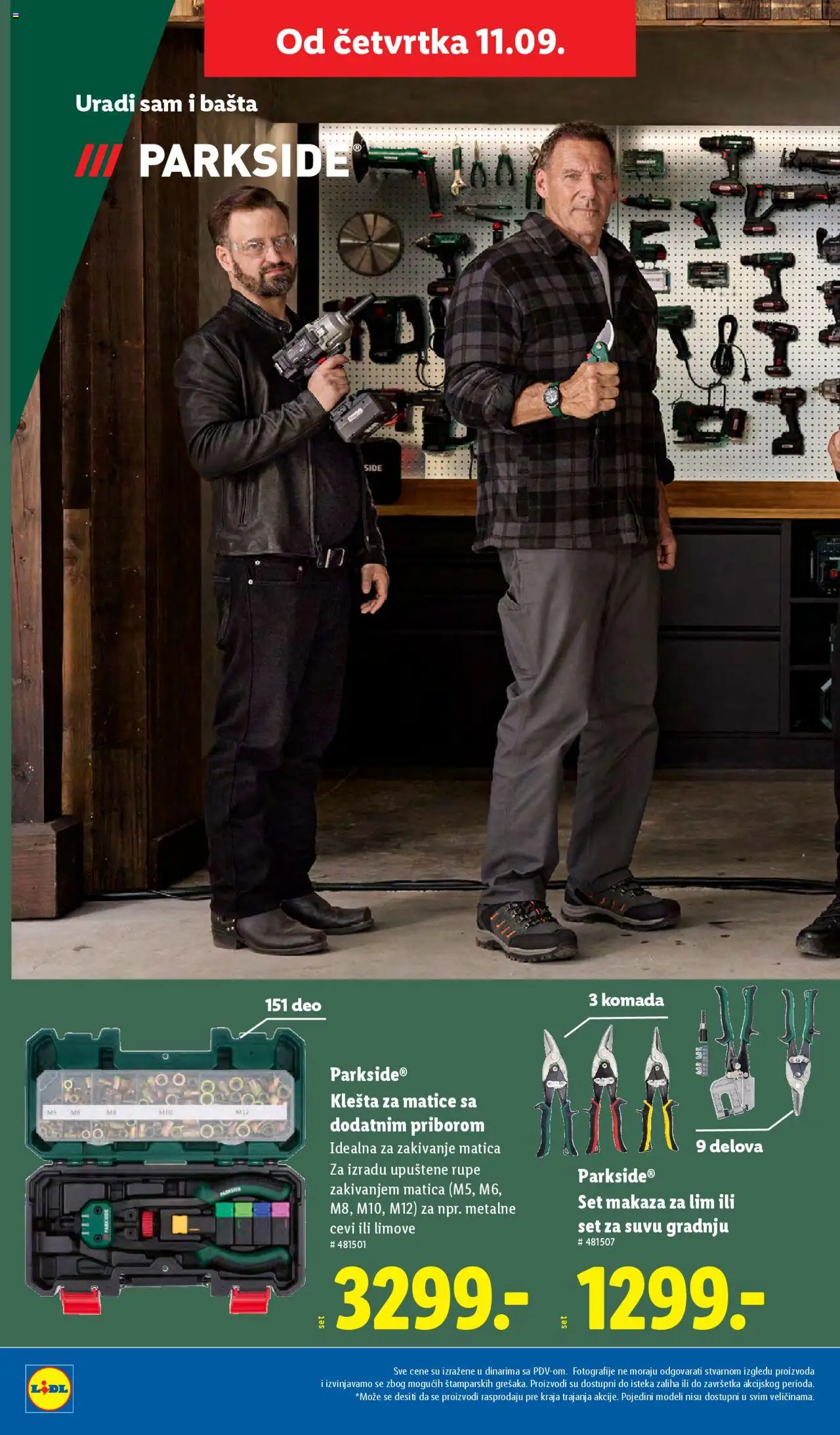 Lidl katalog - važi od 11.09.2025 | Strana: 30 | Proizvode: Parkside