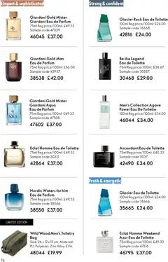 Preview of Oriflame - Offers valid from 25.03.2026 | Page: 76 | Products: Eau de toilette