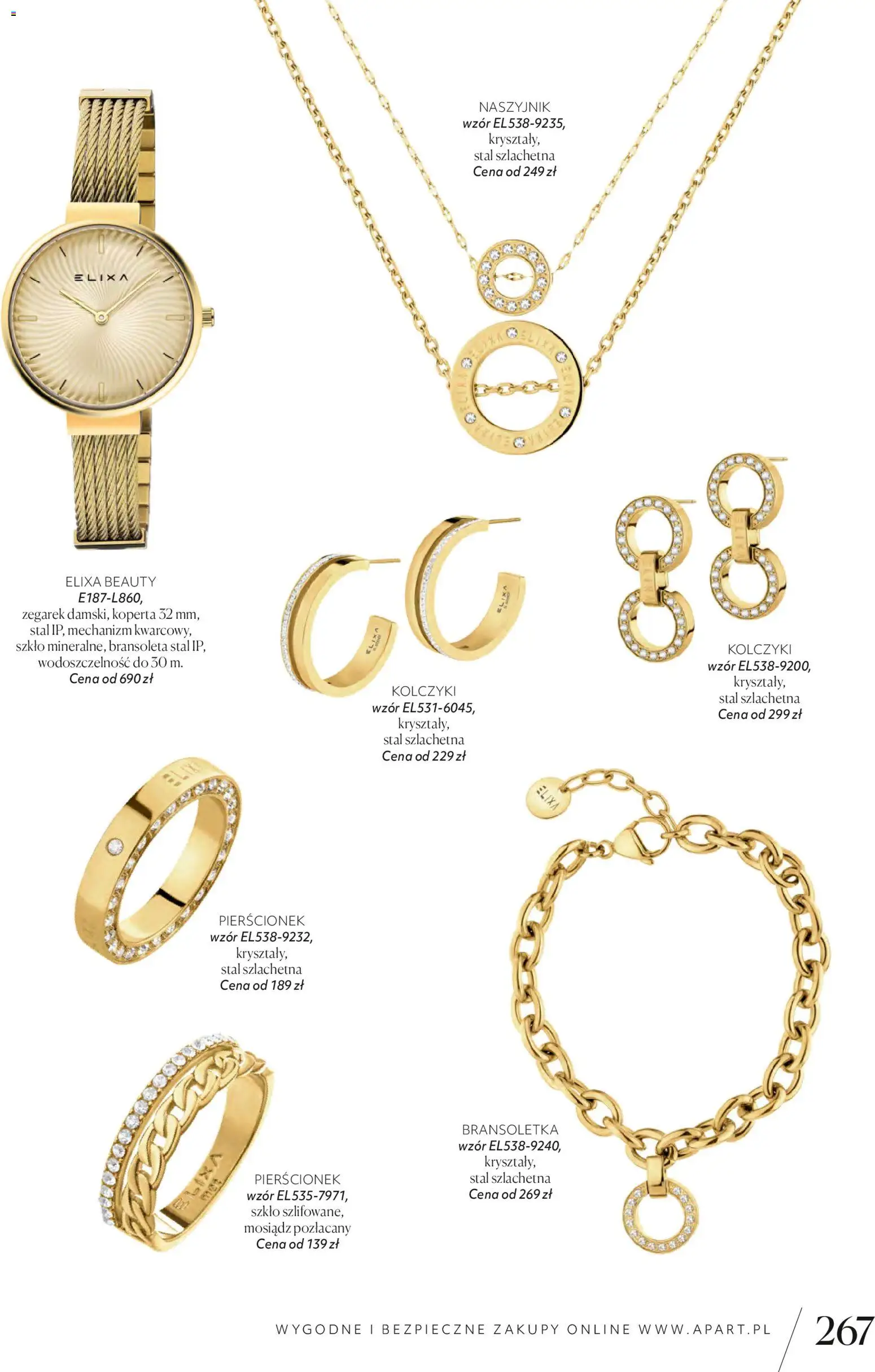 Apart promocje od 04.11.2025 | Strona: 269 | Produkty: Naszyjnik, Bransoletka, Pierścionek, Zegarek