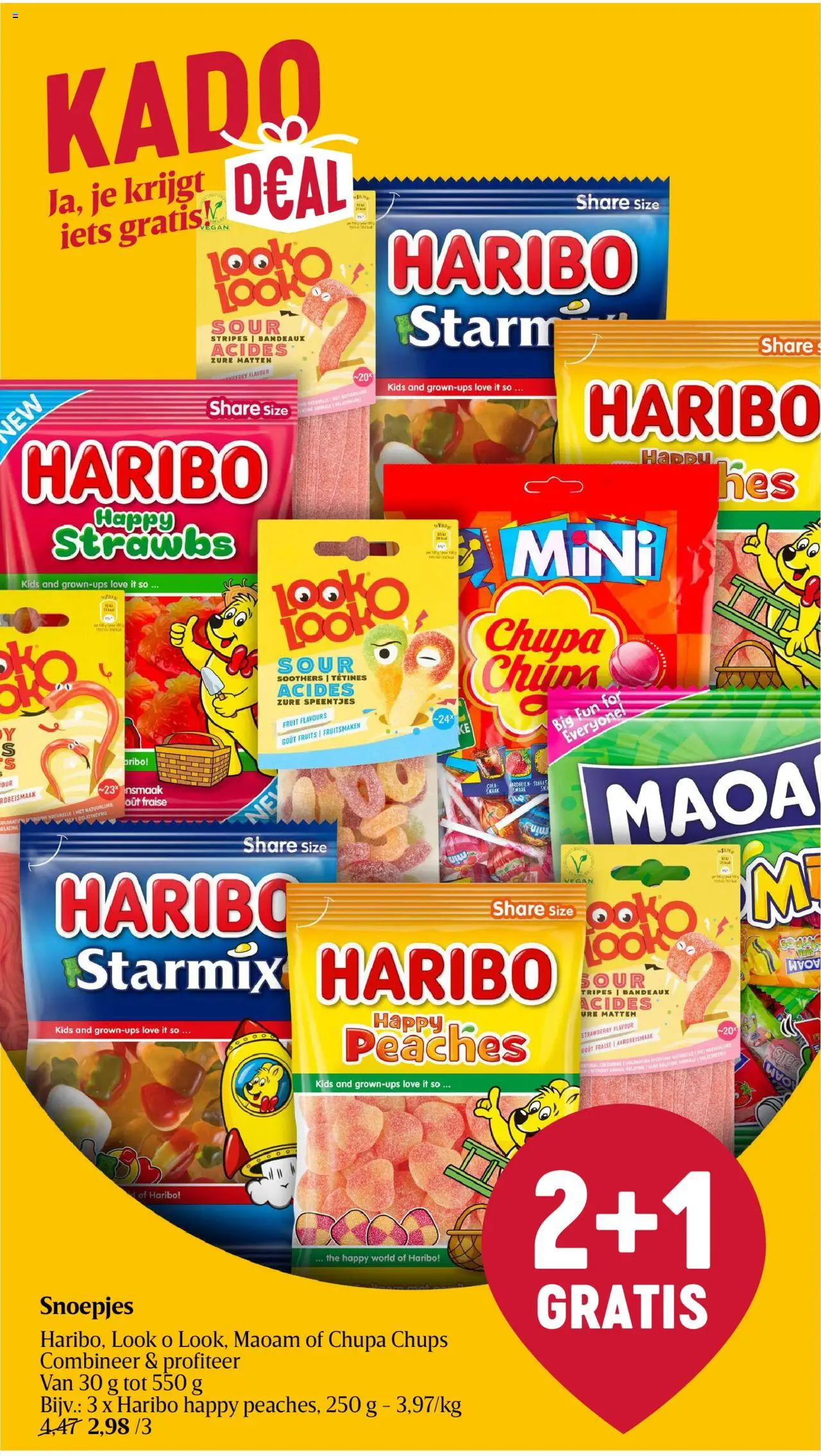  | Pagina: 9 | Producten: Snoepjes, Aardbeien, Zure matten, Fruit