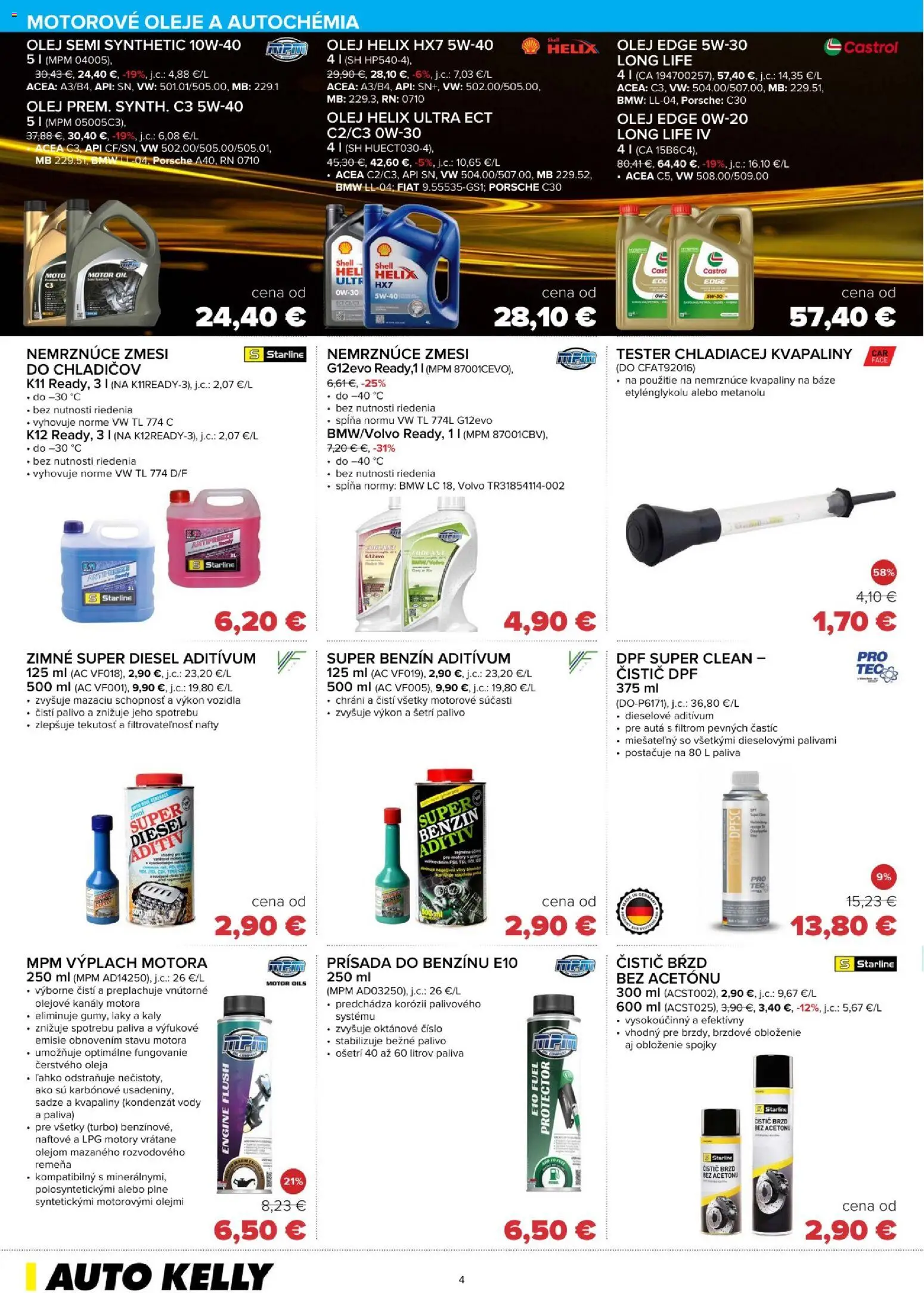 Nové Auto Kelly akcie – leták je platný od 02.12.2025 | Strana: 4