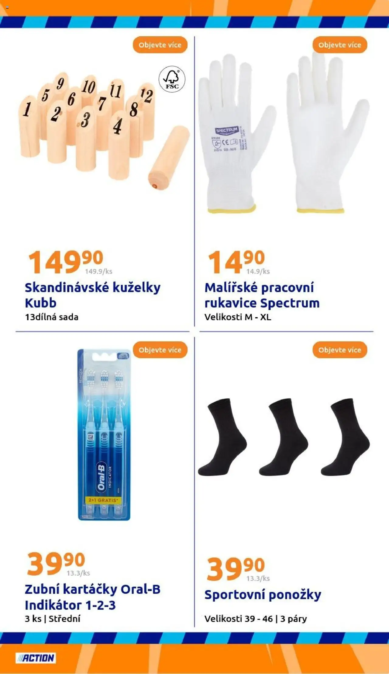 Action leták od 28.05.2025 | Strana: 19 | Produkty: Ponožky, Rukavice