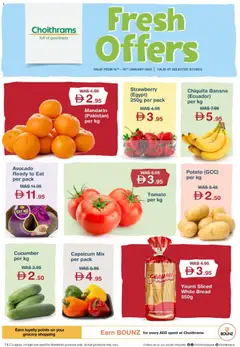 Preview of Choithrams offers valid from 16.01.2026