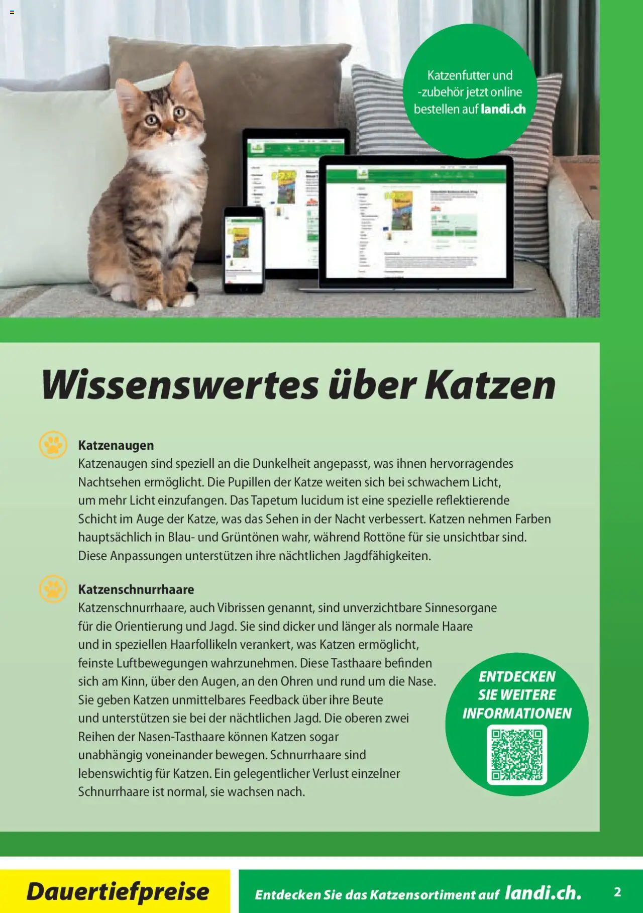 Landi Aktionen bitscat ab 02.01.2025 | Seite: 2 | Produkte: Sehen