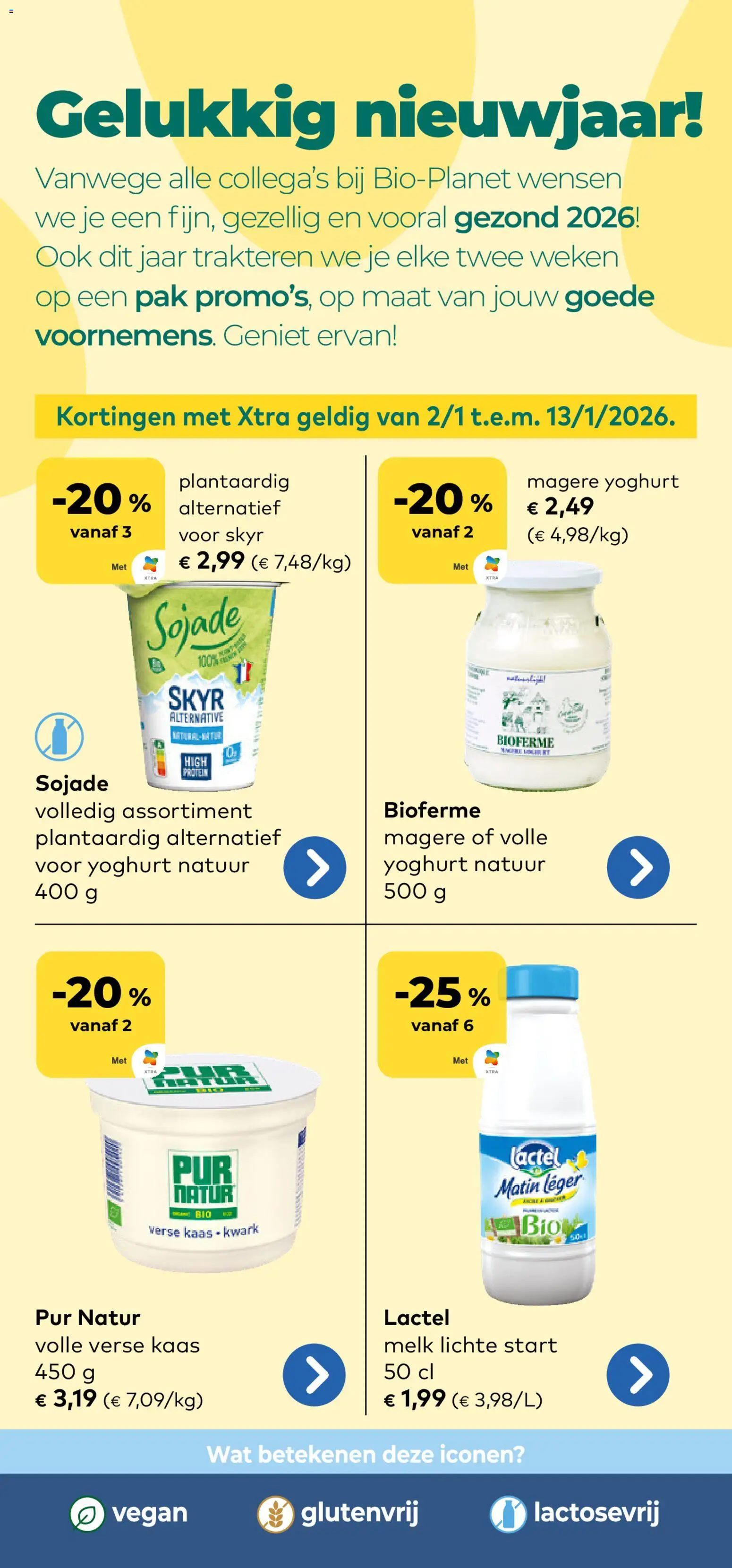 {H1} | Pagina: 4 | Producten: Melk, Kaas, Yoghurt, Een pak