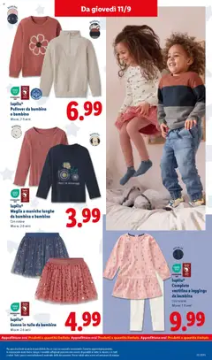 Volantino Lidl del 08.09.2025 | Pagina: 49 | Prodotti: Leggings, Gonna