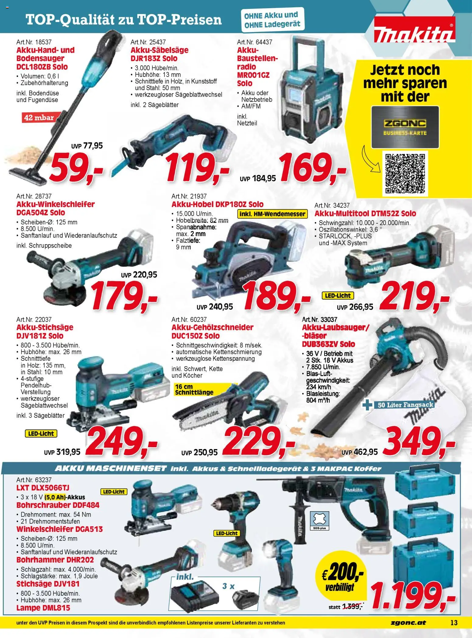 Zgonc - Flugblatt November I 2025 gültig ab 30.10.2025 | Seite: 13 | Produkte: Koffer, Radio, Kocher, Lampe