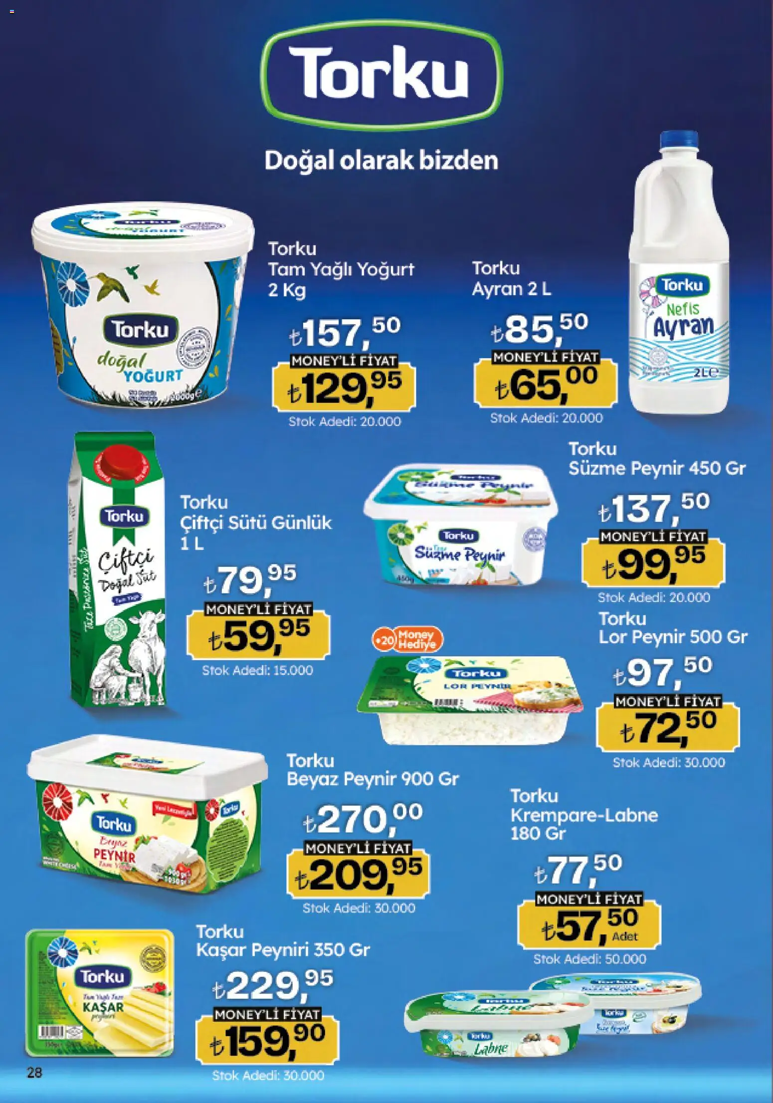 Migros Katalog - 5M Migroskop Dijital - 29.01.2026 tarihinden itibaren geçerlidir | Sayfa: 28 | Ürünler: Peynir, Yoğurt, Süzme peynir