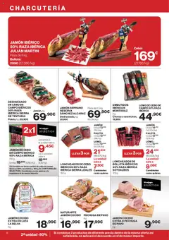 Hipercor catálogo │ válido desde el 11.09.2025 | Página: 6 | Productos: Jamón ibérico, Jamón, Jamón cocido, Té