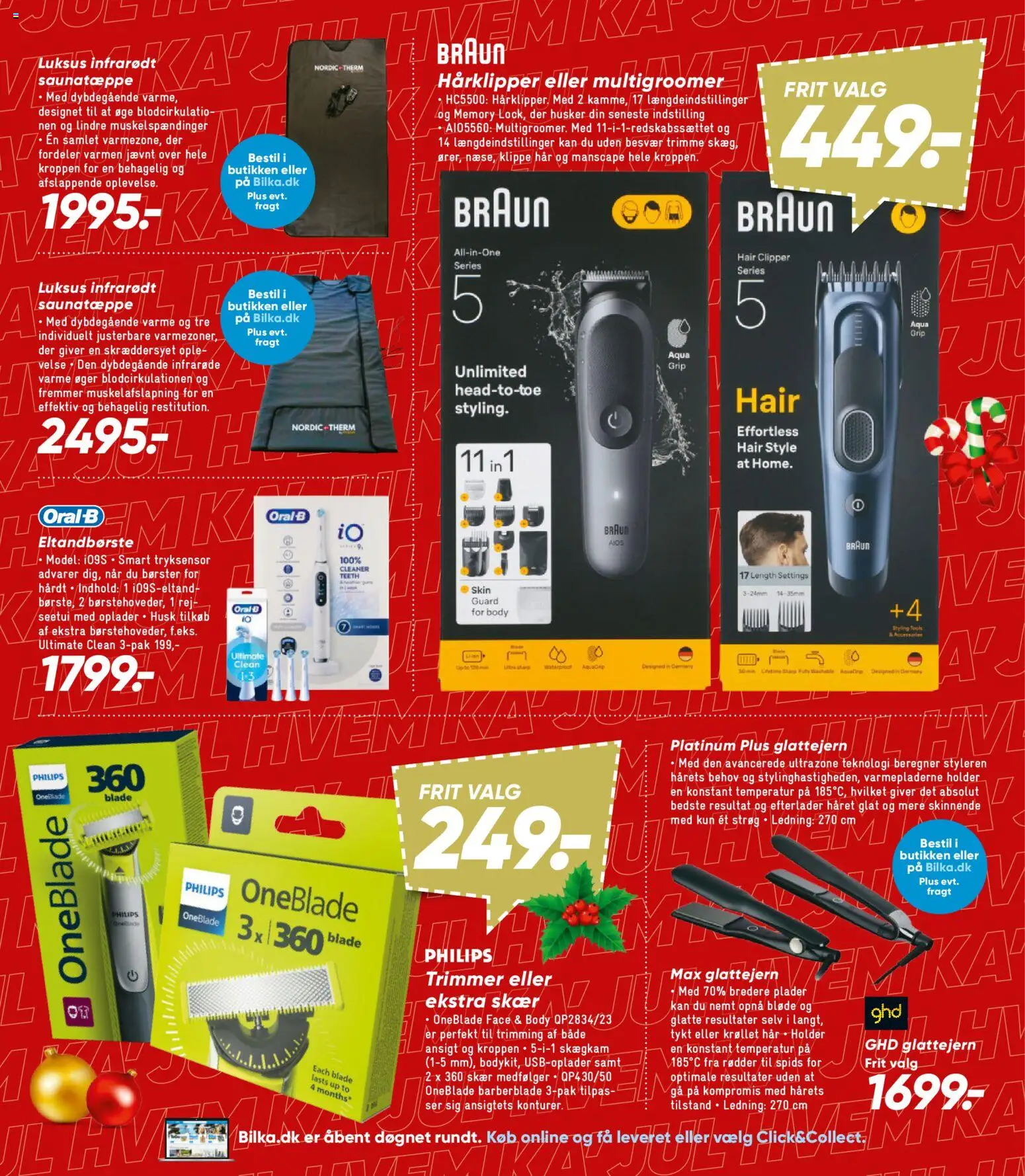Bilka tilbudsavis – gyldig fra 19.12.2025 | Side: 19 | Produkter: Eltandbørste, Hårklipper, Glattejern