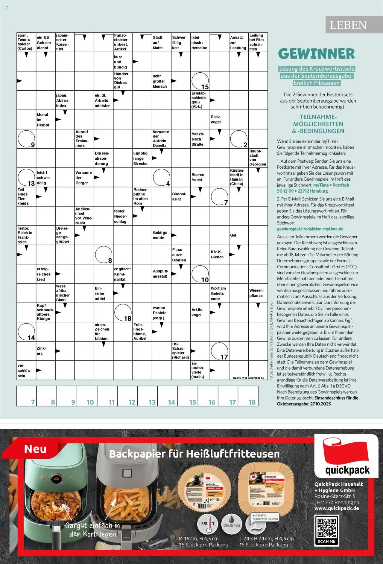 Combi myTime Oktober 2025 – gültig ab 01.10.2025 | Seite: 85 | Produkte: Korb