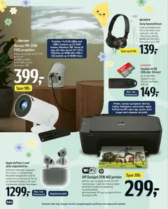 Føtex - Tilbudsavis uge 13 gyldig fra 20.03.2026 | Side: 71 | Produkter: Airpods, Scanner, Lyd, Høretelefoner