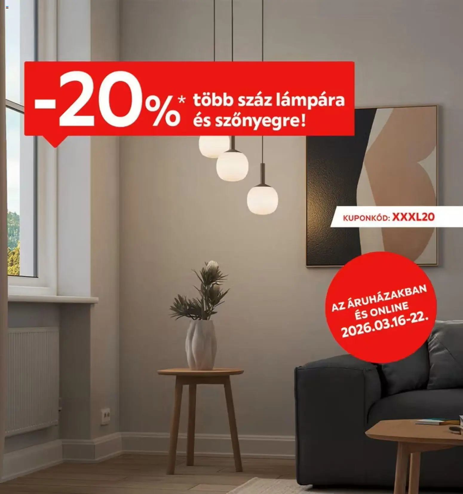 XXXLutz akciós ujság - amely érvényes a következő dátumtól: 16.03.2026 | Oldal: 2