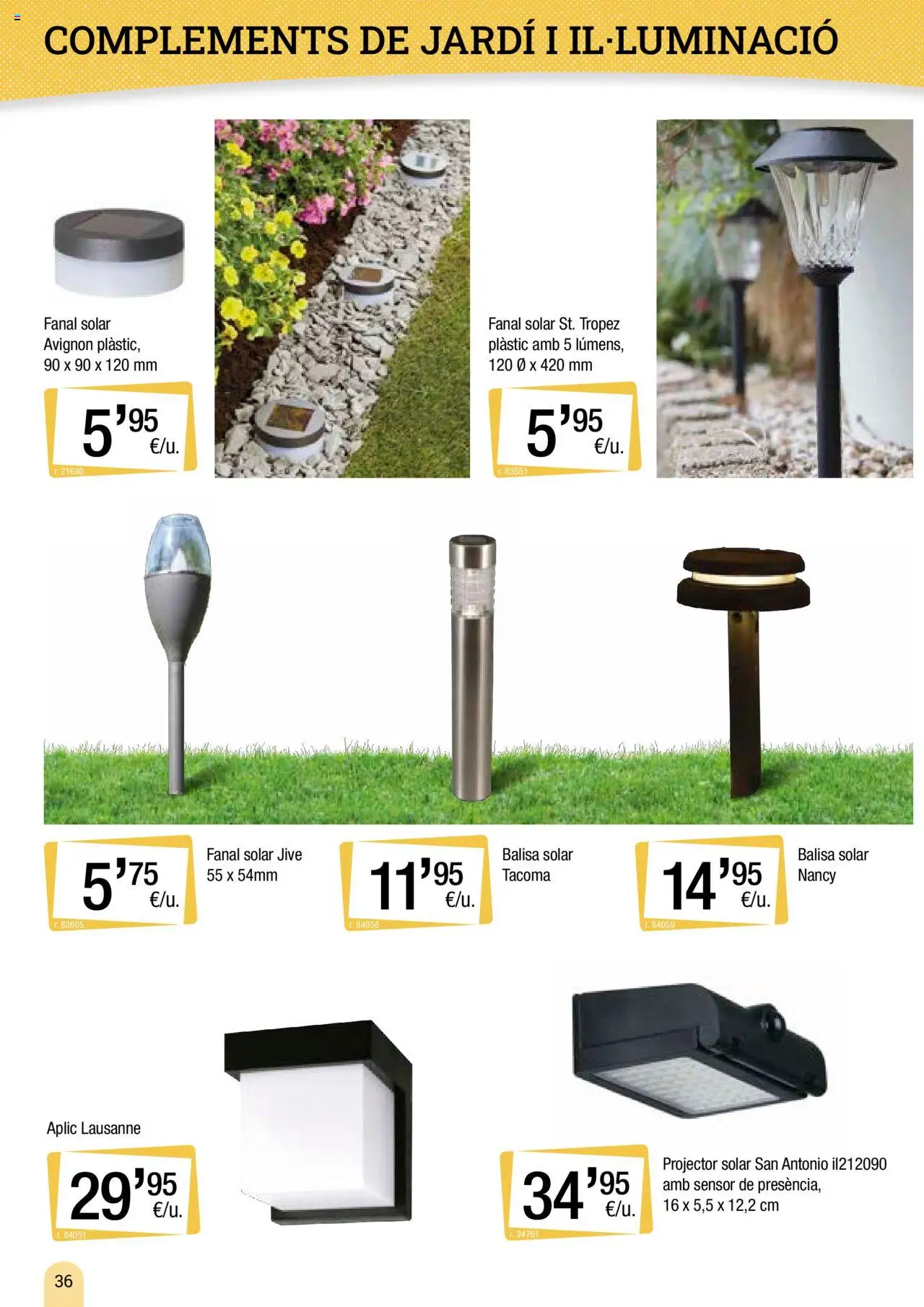 Bonpreu - Catálogo de camping y jardín │ válido desde el 18.03.2025 | Página: 36
