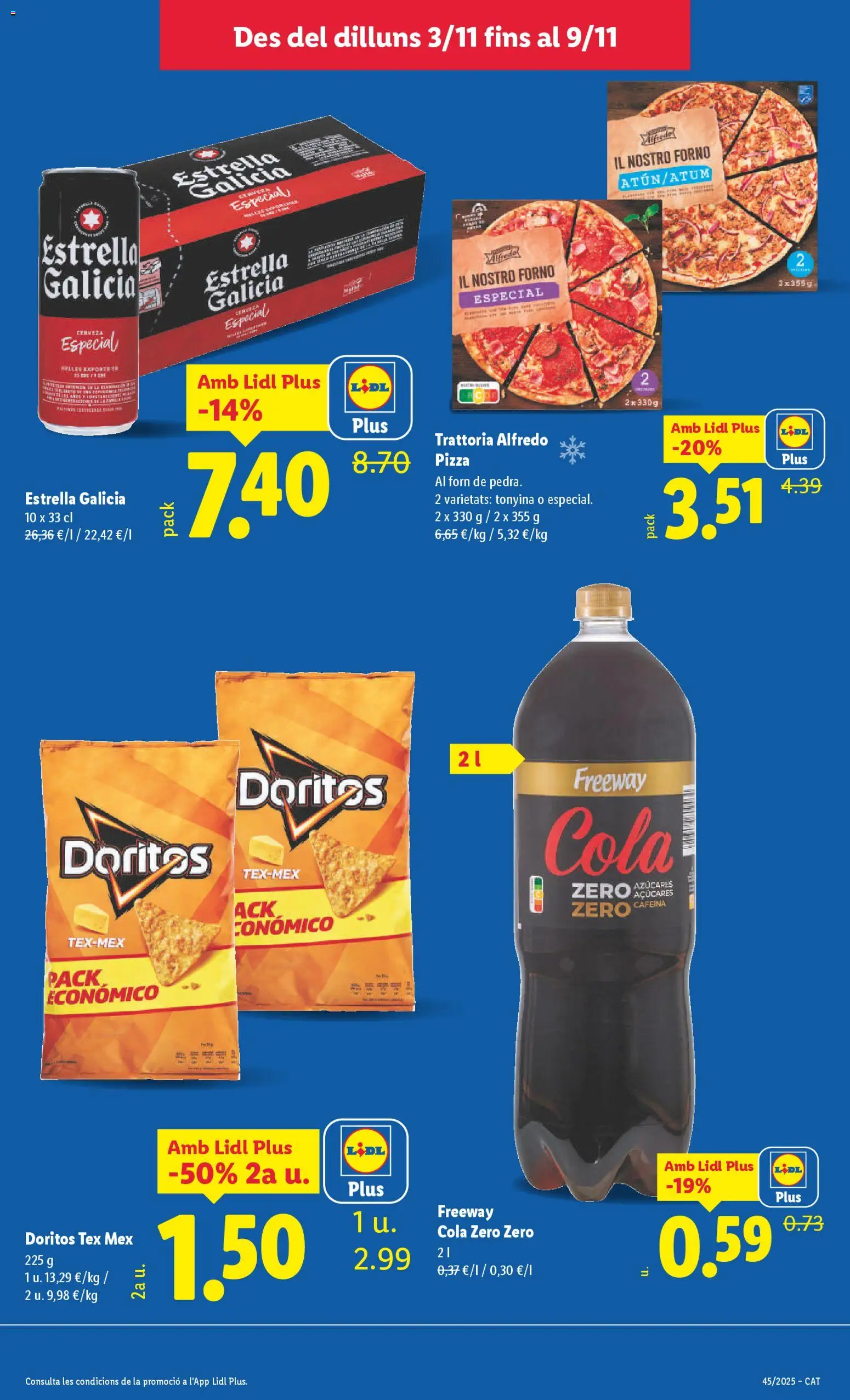 Lidl folleto │ válido desde el 03.11.2025 | Página: 23 | Productos: Pizza, Cerveza